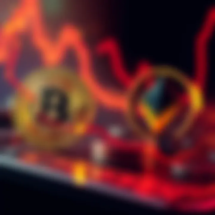 Trading Bitcoin for Monero A graphic showing the exchange of Bitcoin to Monero with symbols of both currencies and transaction fees highlighted