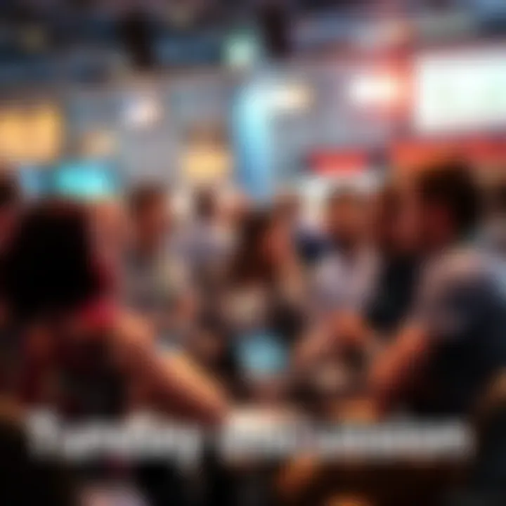 People engaging in a lively discussion about trading ideas and daily events in a forum setting