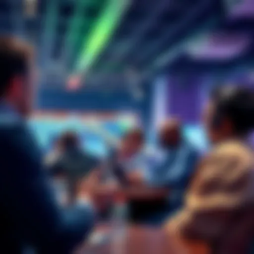 People discussing trading ideas and technical analysis in a forum setting