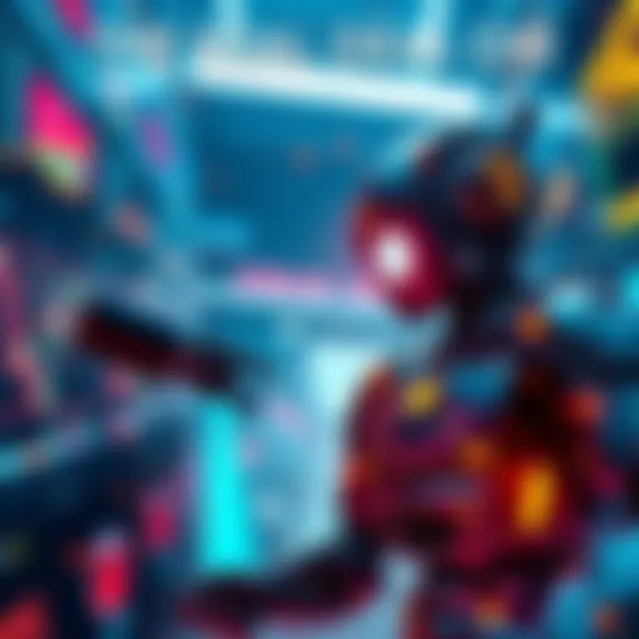 A digital representation of trading bots in action, highlighting both success and failure in trading environments.