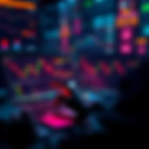 A person analyzing market charts on a laptop while exploring crypto trading platforms for 25x perpetual contracts