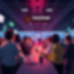 A group of people engaging in a lively discussion about trading strategies and market events at a forum.