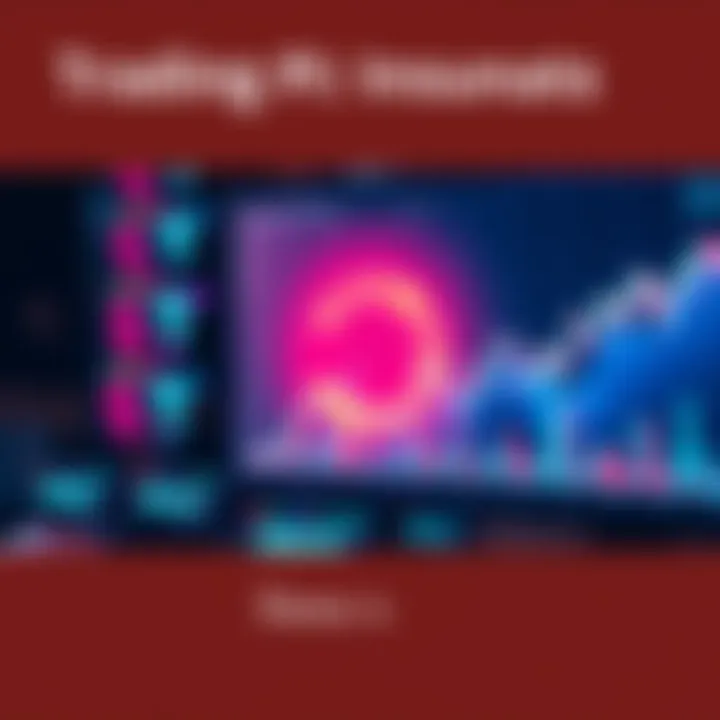 A graph showing positive market trends for Pi with traders analyzing data on a computer screen.