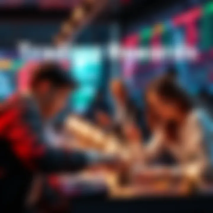 Participants earning rewards through trading and inviting friends in the Tokenized Stock Pioneer Program.