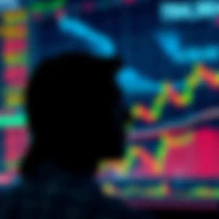 A trader reflecting on a market chart, symbolizing a change in perspective for better trading decisions.