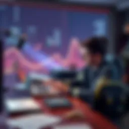 Transferring cryptocurrency to bank A person sitting at a desk with a laptop, looking at cryptocurrency transfer details, with cash and a bank document nearby.