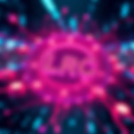 A visual representation of transferring LRC tokens between Layer 1 and Loopring Layer 2, with symbols for tokens and digital connections.