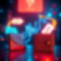 A graphic showing wallets exchanging USDT with arrows indicating multiple transfers on the TRON network