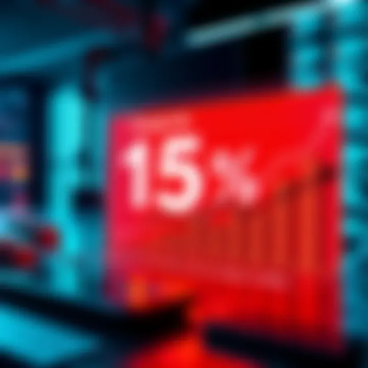 A visual representation of the re-staking process with a graph showing potential earnings growth