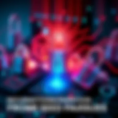 A visual representation of modern crypto security solutions, showing locks and digital symbols, emphasizing safety beyond seed phrases