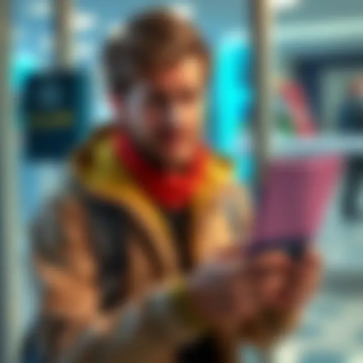 A traveler looking disappointed while holding travel documents and a smartphone, expressing frustration over denied insurance claim for flight delays.