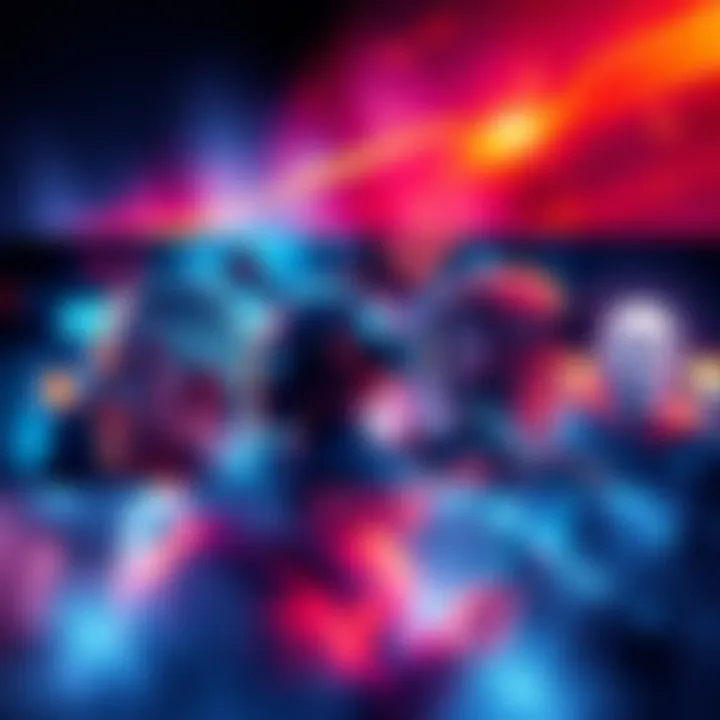 A vibrant collage showcasing the six trending categories, highlighting their distinctiveness and appeal across platforms.