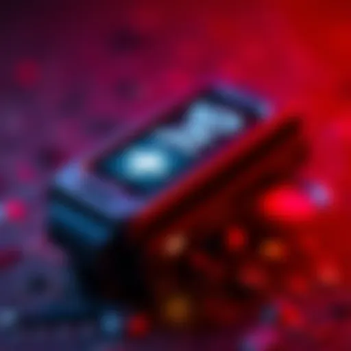 Trezor Safe 7 Hardware Wallet A close-up view of the Trezor Safe 7 hardware wallet showcasing its sleek design and display.