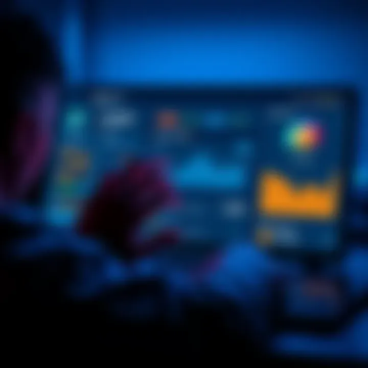 A user interacting with a Trezor Suite dashboard showing loading issues and repair solutions