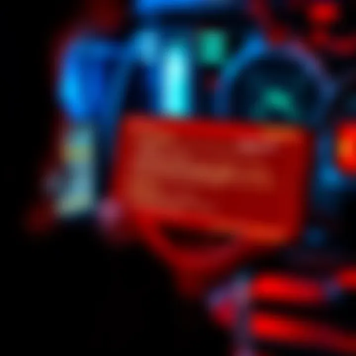 Visual representation of a user encountering issues while upgrading Trezor firmware with error messages and support tips visible