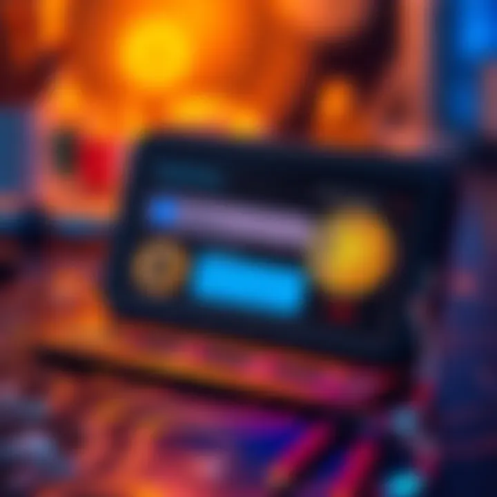 A Trezor wallet displaying multiple cryptocurrency addresses including Bitcoin and Solana