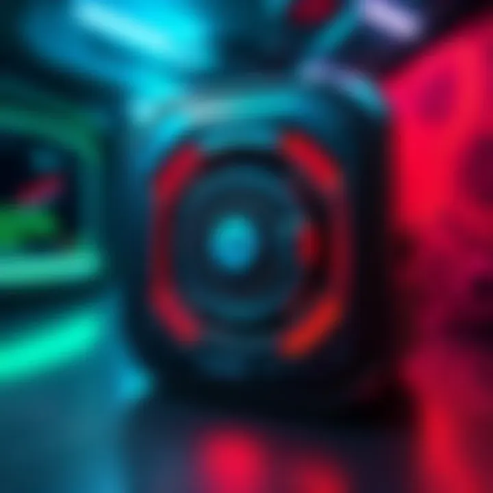 Futuristic illustration of the Trezor Safe 7 showcasing enhanced security features