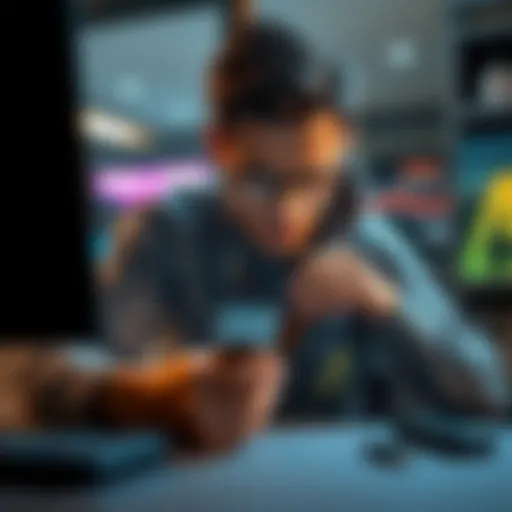 A person trying to connect a Trezor Safe 7 hardware wallet to a PC, looking frustrated with USB-C and Bluetooth devices nearby.