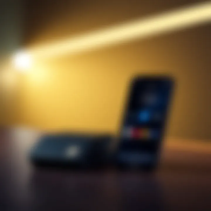 Trezor Safe 7 cryptocurrency wallet displayed next to an iPhone showing a mobile app