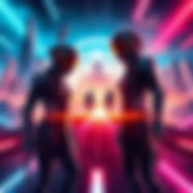 Tron Ares Movie Poster Tron Ares movie poster featuring futuristic landscapes and characters in sci-fi attire