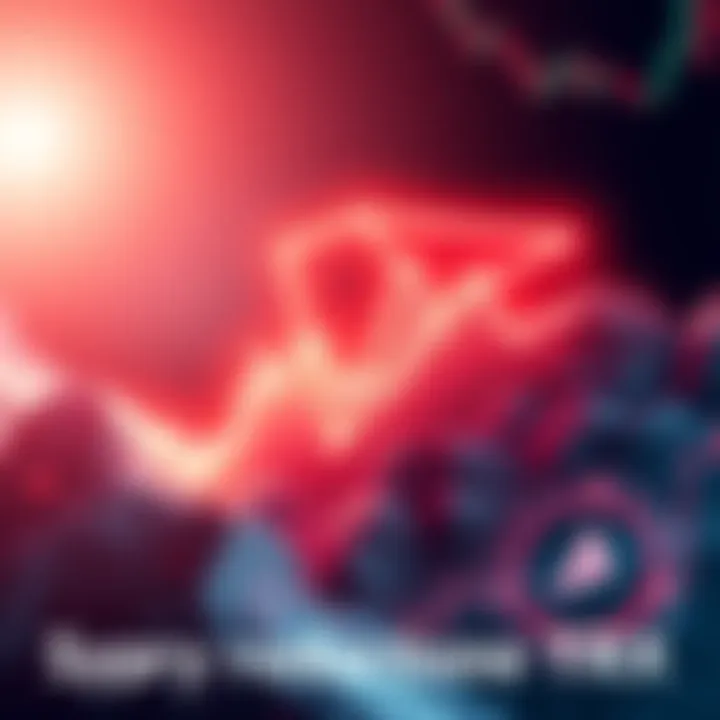 A visual representation of TRON's deflationary trend showing a drop below 95 billion TRX.