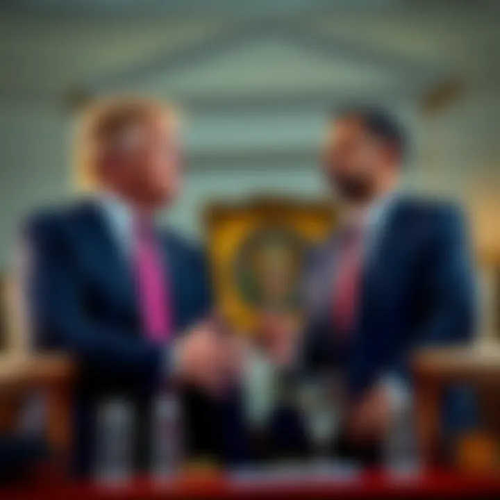 President Trump and El Salvador's President Bukele engage in a discussion on cryptocurrency at the White House