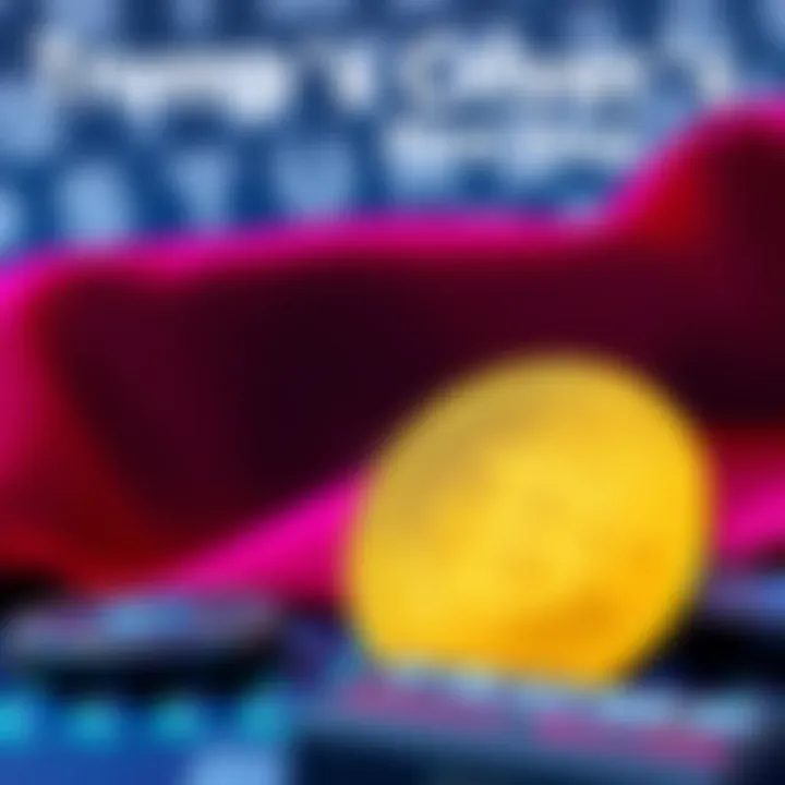 Graphic showing Trump’s cryptocurrency firm logo and a digital coin with a $1.5 billion label