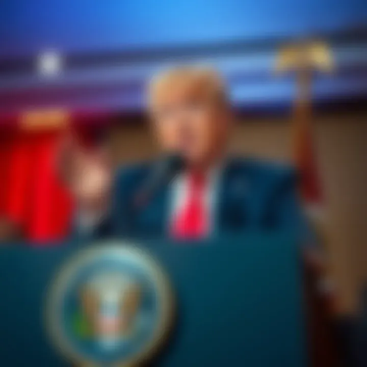 President Trump warns about impeachment risks during a press conference