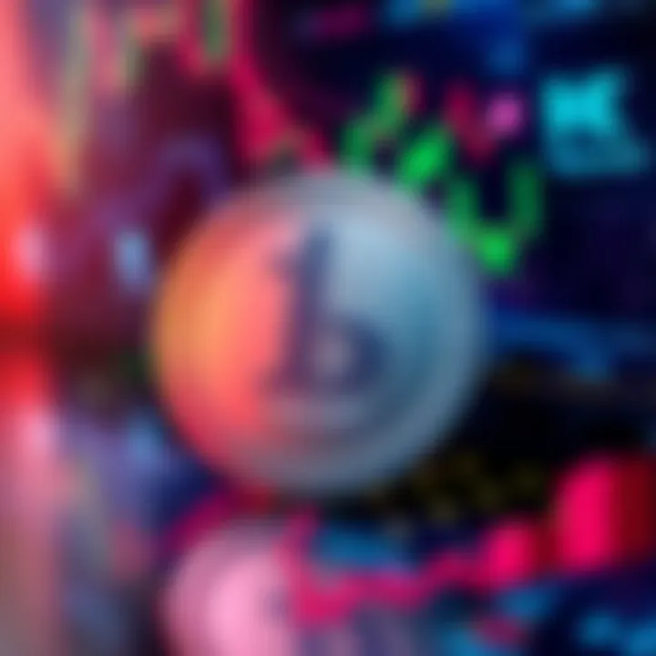 An illustration showing the Trump USD1 stablecoin logo with a background of financial graphics and the Kucoin exchange logo