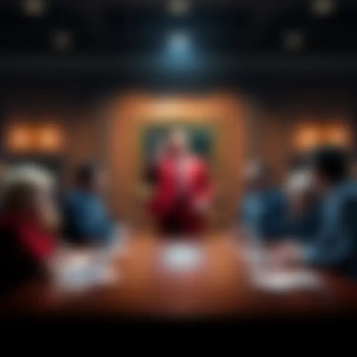 GOP insiders discuss Trump's influence in a meeting, showcasing concern over his reputation in the party.