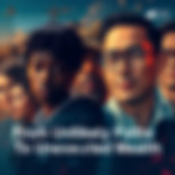 A visual representation of diverse individuals embracing unique passions leading to success