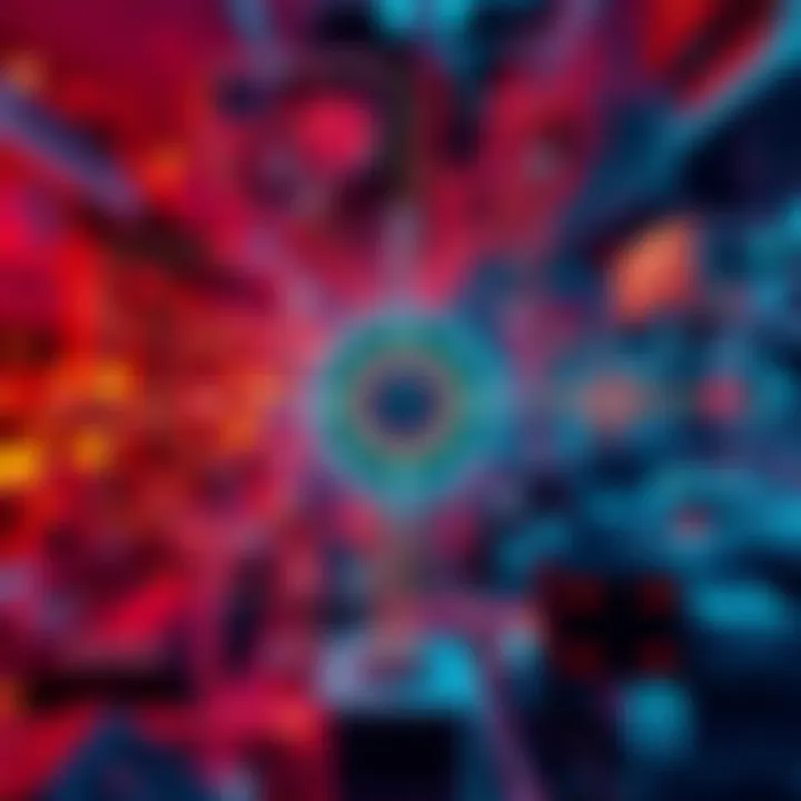 A simplified diagram showing how different components of systems interconnect in 2025.