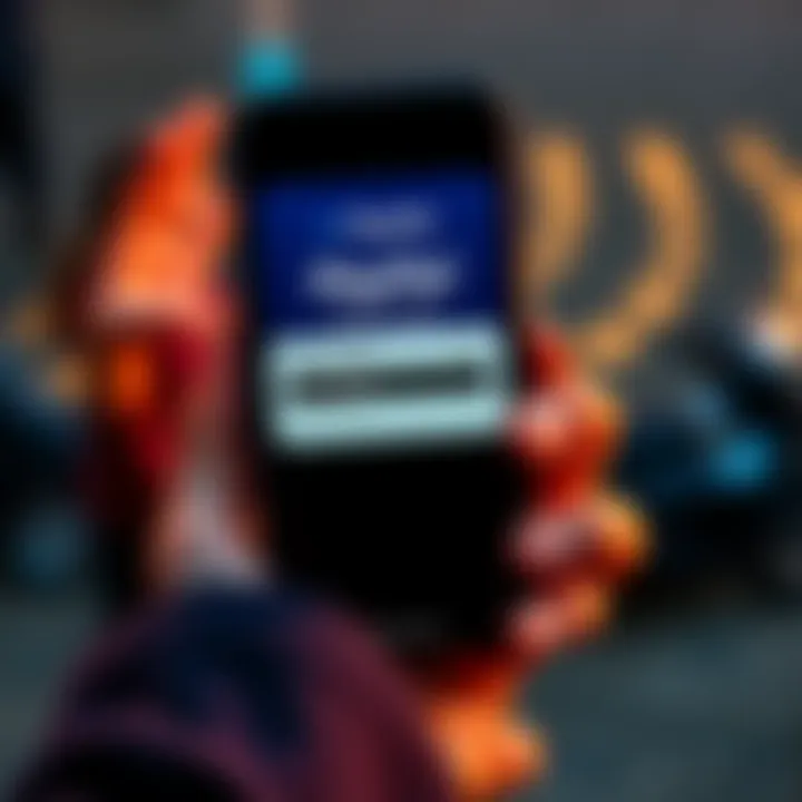 A smartphone screen displaying unexpected PayPal credits with a surprised hand gesture in the background