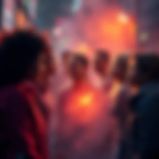 A diverse group of people sharing stories about unexpected events that changed their lives