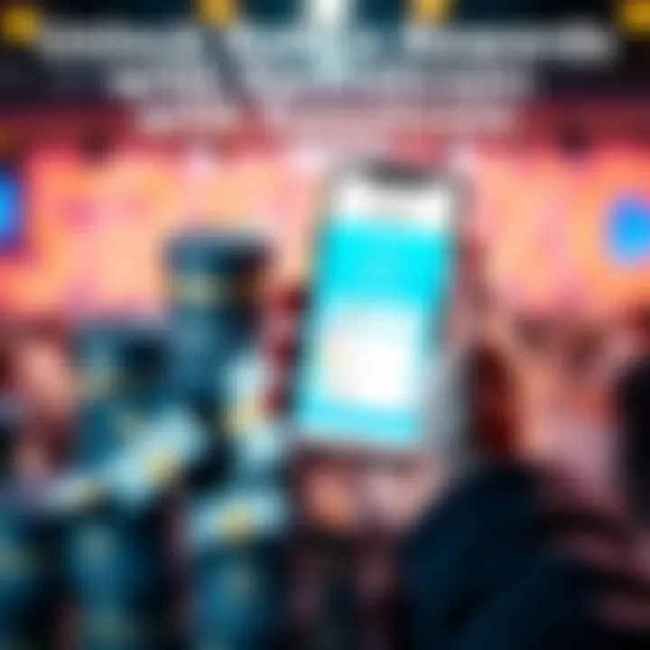 A person excitedly holding a smartphone displaying the Sweatcoin app next to a pile of Robux gift cards