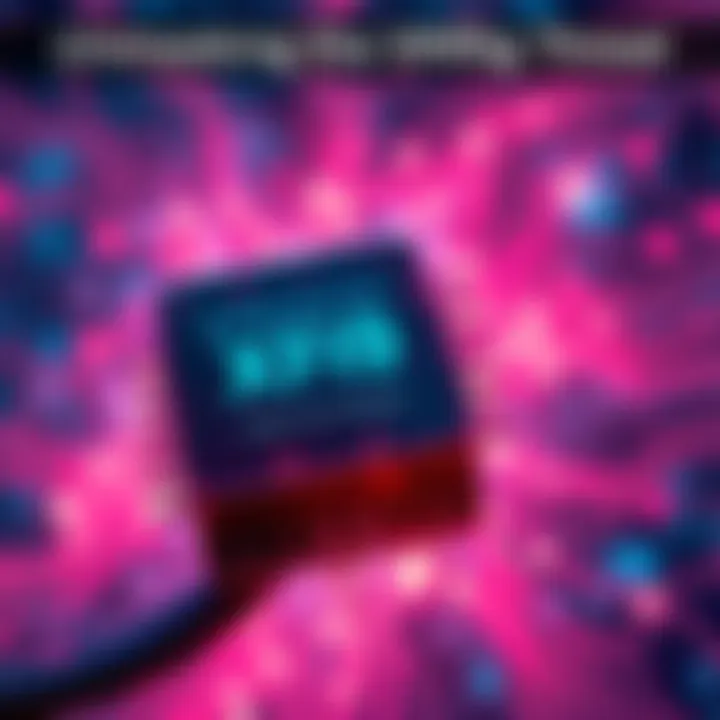 Unmasking the XMRig Threat A digital representation of malware affecting CPU performance, showcasing the struggle against the XMRig virus