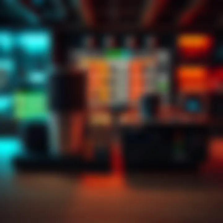 A comparison showing flex and stax products side by side on a table, highlighting the features of each