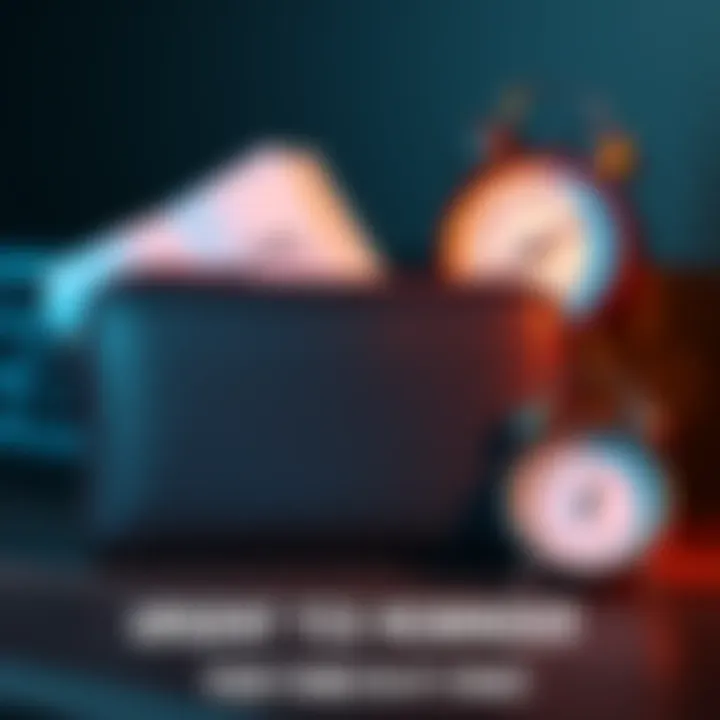 A digital illustration of a wallet with tax documents and a clock ticking down