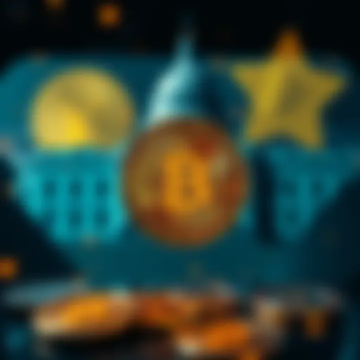 US Government Considering CRO in Crypto Holdings A graphic illustrating the US government exploring the addition of CRO to its cryptocurrency holdings, with symbols of Bitcoin and CRO coins in the background.