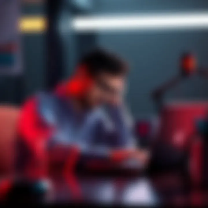 Person sitting at a desk with a laptop, looking frustrated over Coinbase issues and contemplating legal action regarding USDT funds
