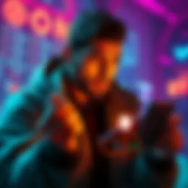 User Reports Missing L1 ETH A person looking worried while checking a digital wallet on their device, with graphics indicating lost cryptocurrency transfer.