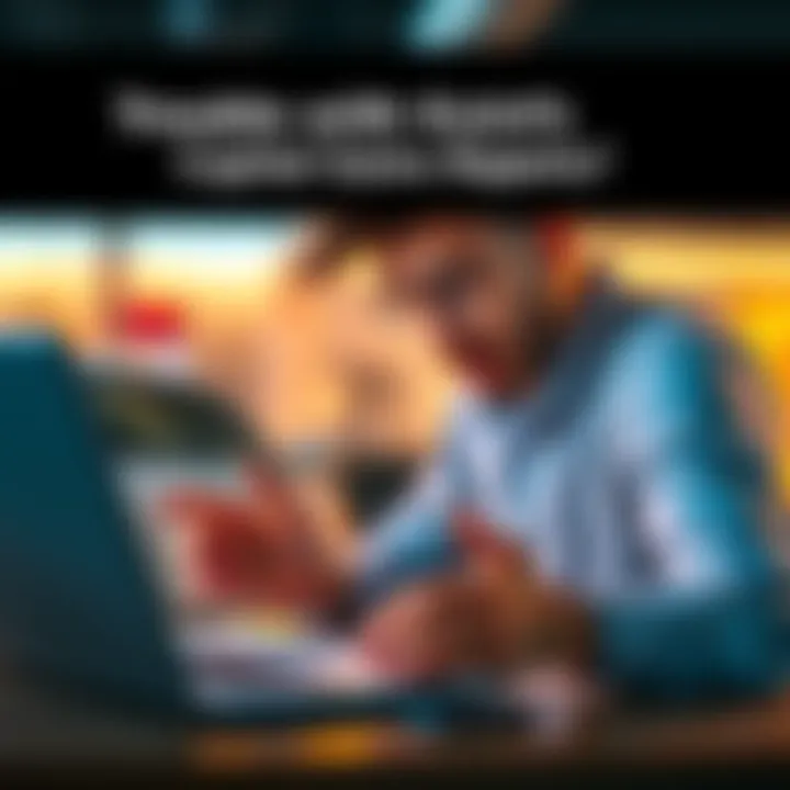 A person looking confused while analyzing tax reports on a laptop, highlighting issues with capital gains calculations.