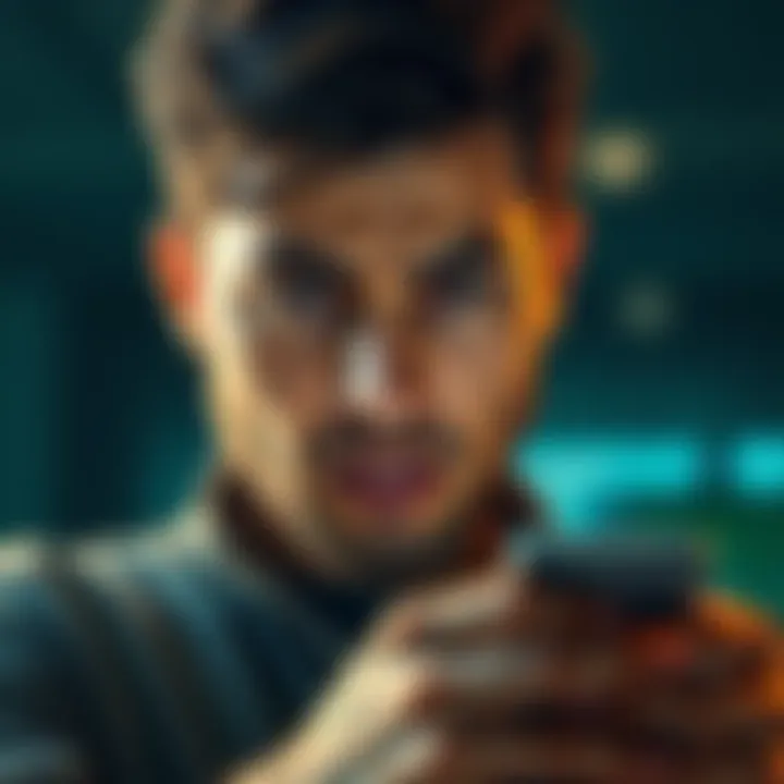 User Uninstalling App A person looking frustrated while uninstalling an app on their smartphone, questioning its authenticity.