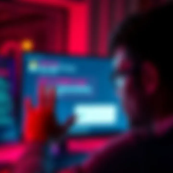 A frustrated person looking at a computer screen showing error messages related to SSN verification on a crypto platform.
