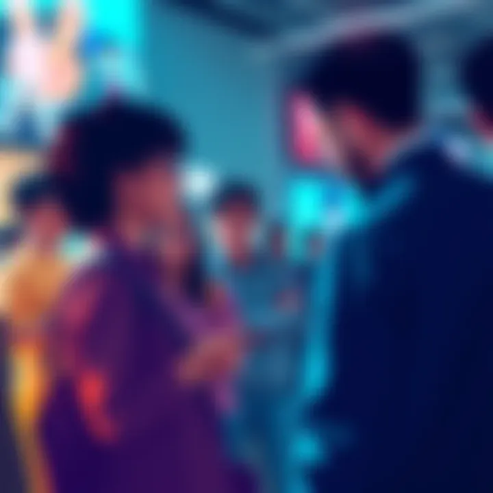 People discussing Vechain updates and innovations in blockchain technology