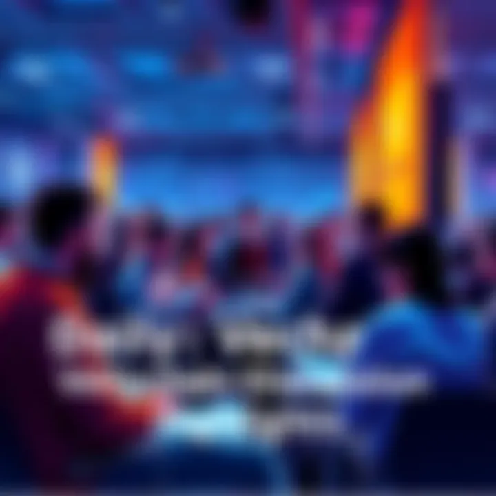 People discussing VechainThor updates in a lively forum setting