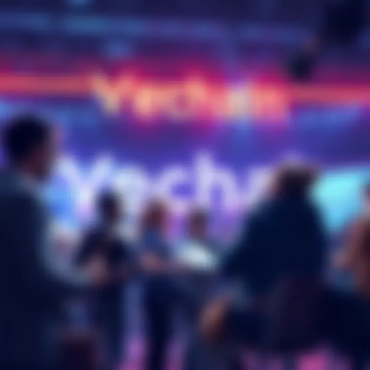 Vechain Community Discussion People engaging in a discussion about Vechain, sharing ideas and asking questions.