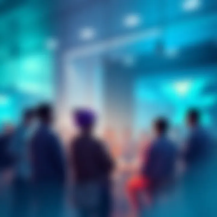 People engaging in a forum discussion about Vechain updates and blockchain technology.