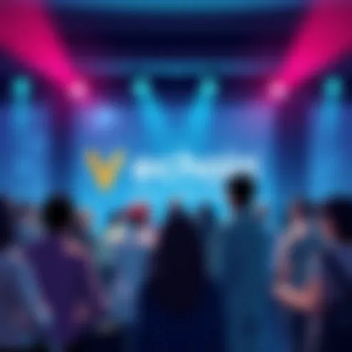 People engaging in a Vechain daily discussion, sharing ideas and asking questions about technology and developments.