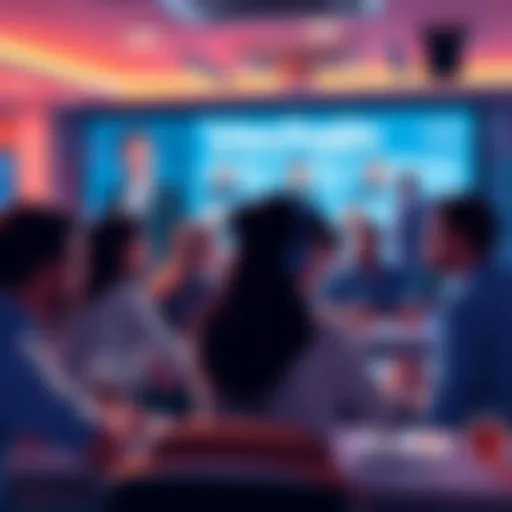 People chatting about Vechain developments and sharing insights in an online forum setting